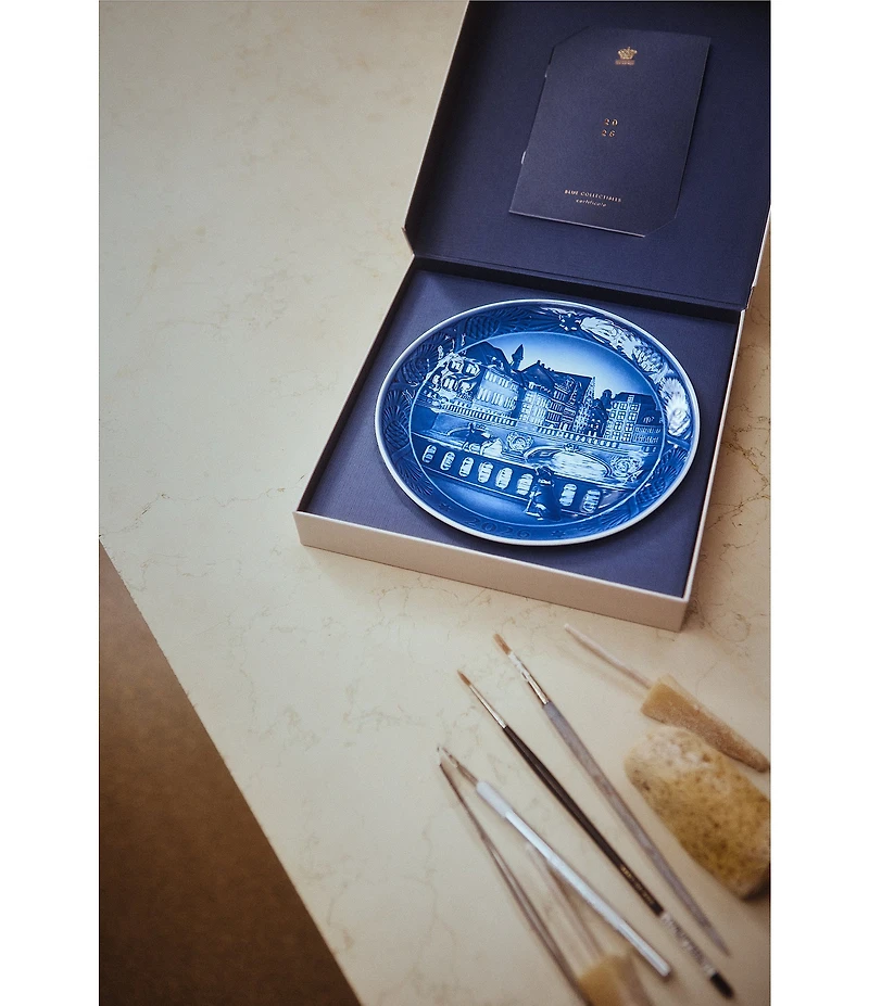Royal Copenhagen The Marble Bridge 2026 Christmas Plate