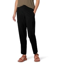 Royal Robbins Spotless Evolution Stretch Flat Front Elastic Waist Pull-On Straight Leg Pants