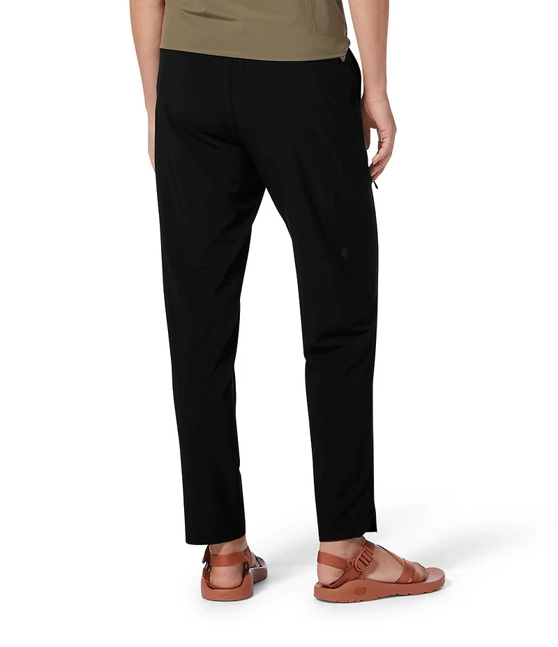 Royal Robbins Spotless Evolution Stretch Flat Front Elastic Waist Pull-On Straight Leg Pants