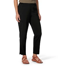 Royal Robbins Spotless Evolution Stretch Flat Front Elastic Waist Pull-On Straight Leg Pants