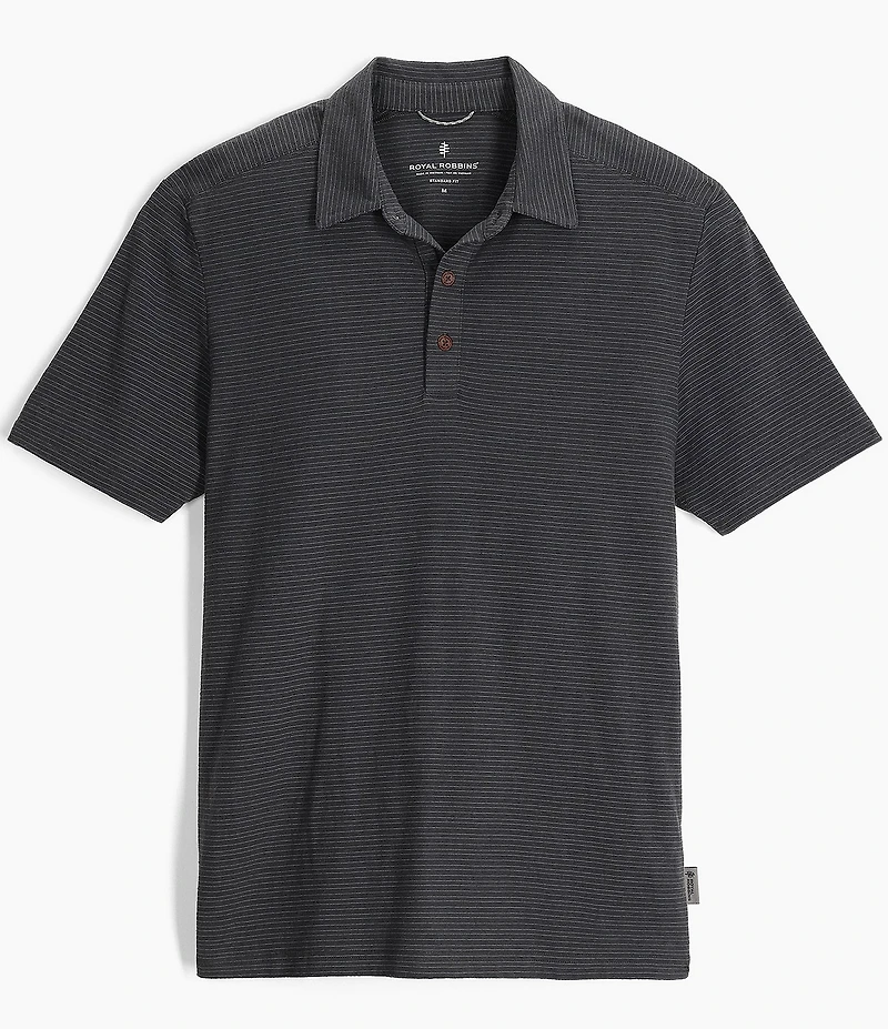 Royal Robbins Vacationer Stripe Short-Sleeve Polo Shirt