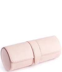 ROYCE New York Deluxe Leather Watch Roll