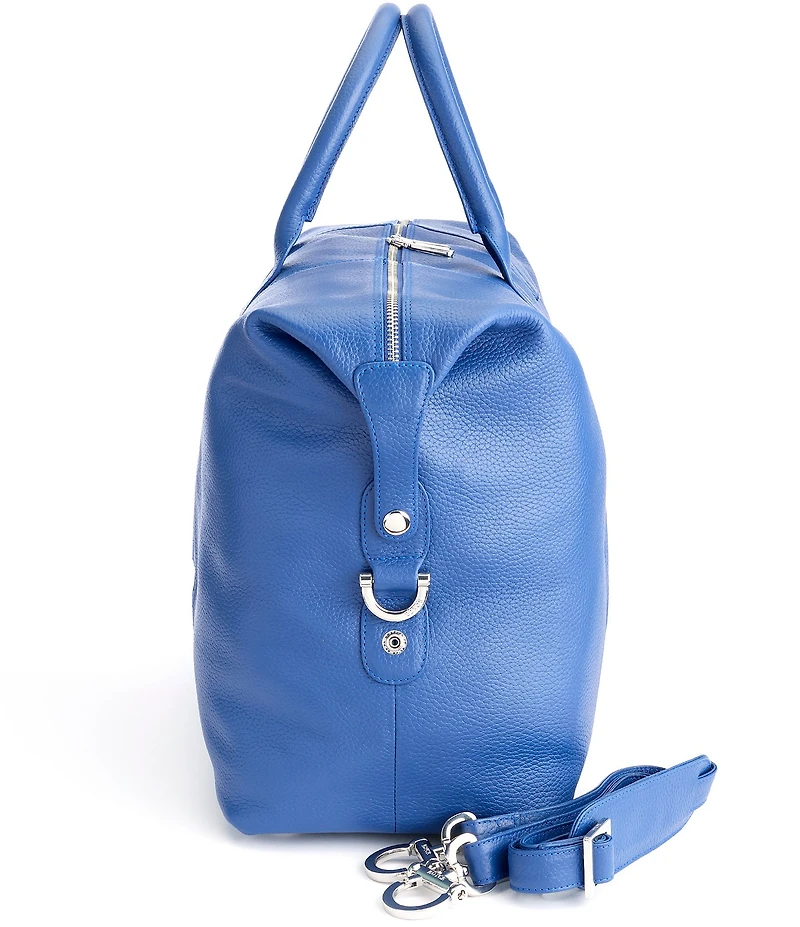 ROYCE New York Telescopic Suitcase Strap Duffel Bag
