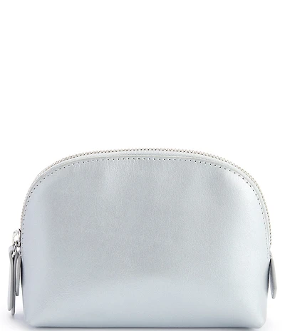 ROYCE New York Leather Small Cosmetic Bag