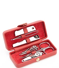 ROYCE New York Leather Framed Manicure Set