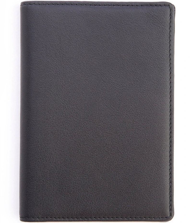 ROYCE New York Leather RFID-Blocking Passport Case