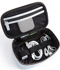 ROYCE New York Leather Tech Accessory Travel Storage Case