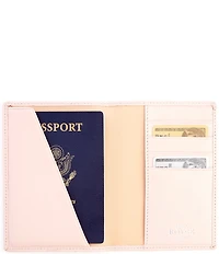 ROYCE New York RFID Blocking Leather Passport Wallet