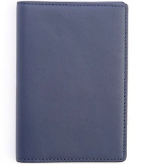 ROYCE New York RFID Blocking Leather Passport Wallet