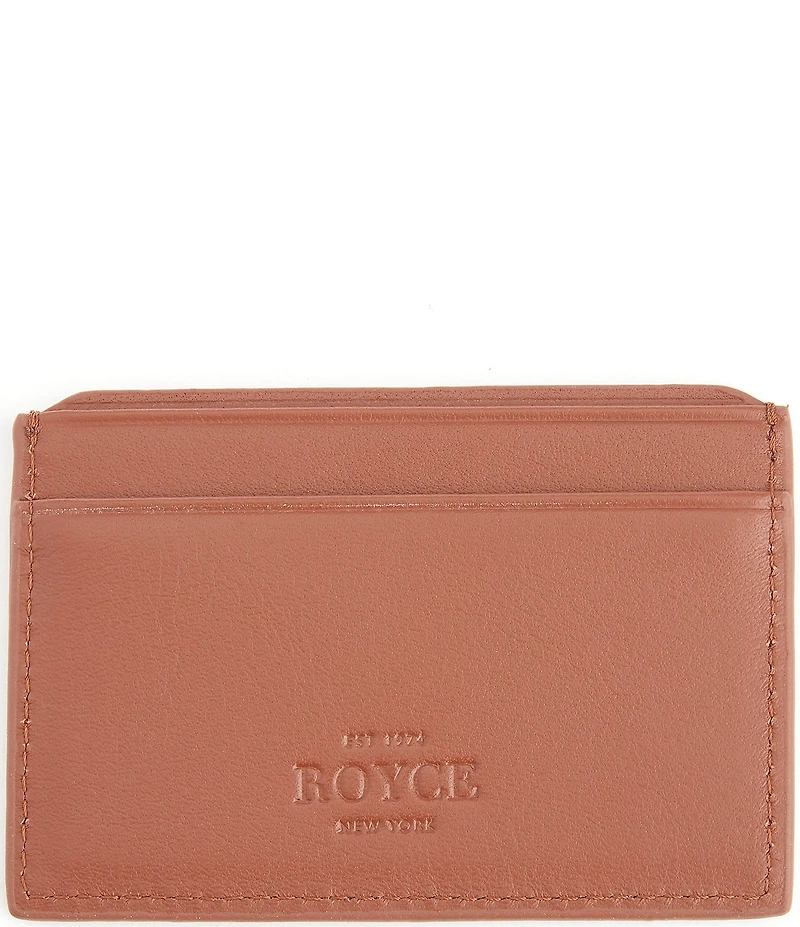 ROYCE New York RFID Executive Slim Credit Card Case