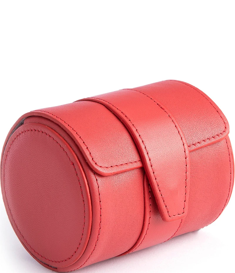 ROYCE New York Single Leather Executive Travel Roll
