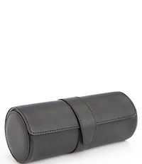 ROYCE New York Watch and Cufflink Leather Travel Roll