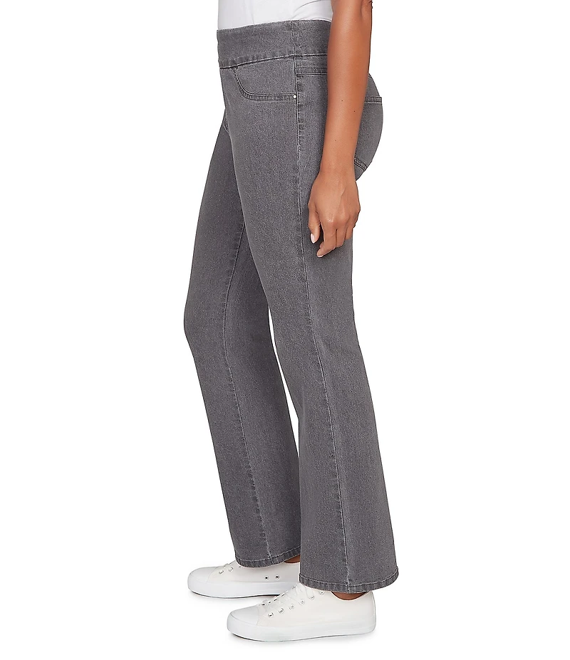 Ruby Rd. Bootcut Flare Leg Pull-On Jeans
