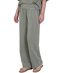 Ruby Rd. Coordinating Snow-Washed French Terry Relaxed Pull-On Pants