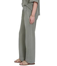 Ruby Rd. Coordinating Snow-Washed French Terry Relaxed Pull-On Pants