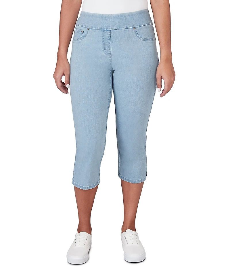 Ruby Rd. Extra Stretch Denim Capri Pull-On Pants