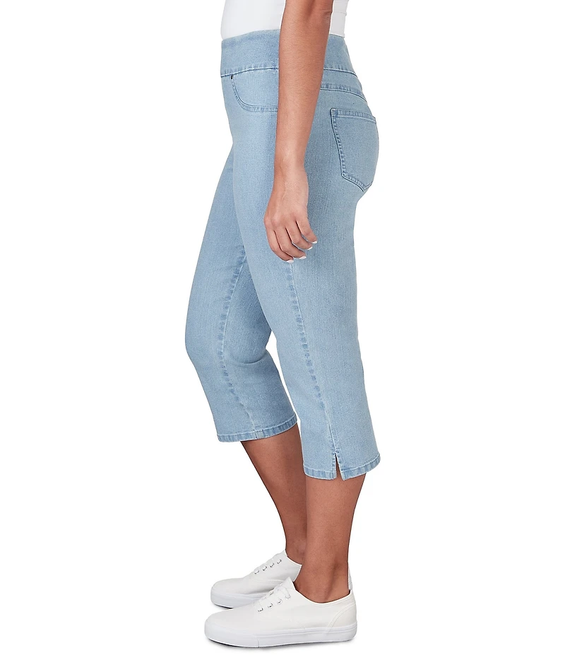 Ruby Rd. Extra Stretch Denim Capri Pull-On Pants