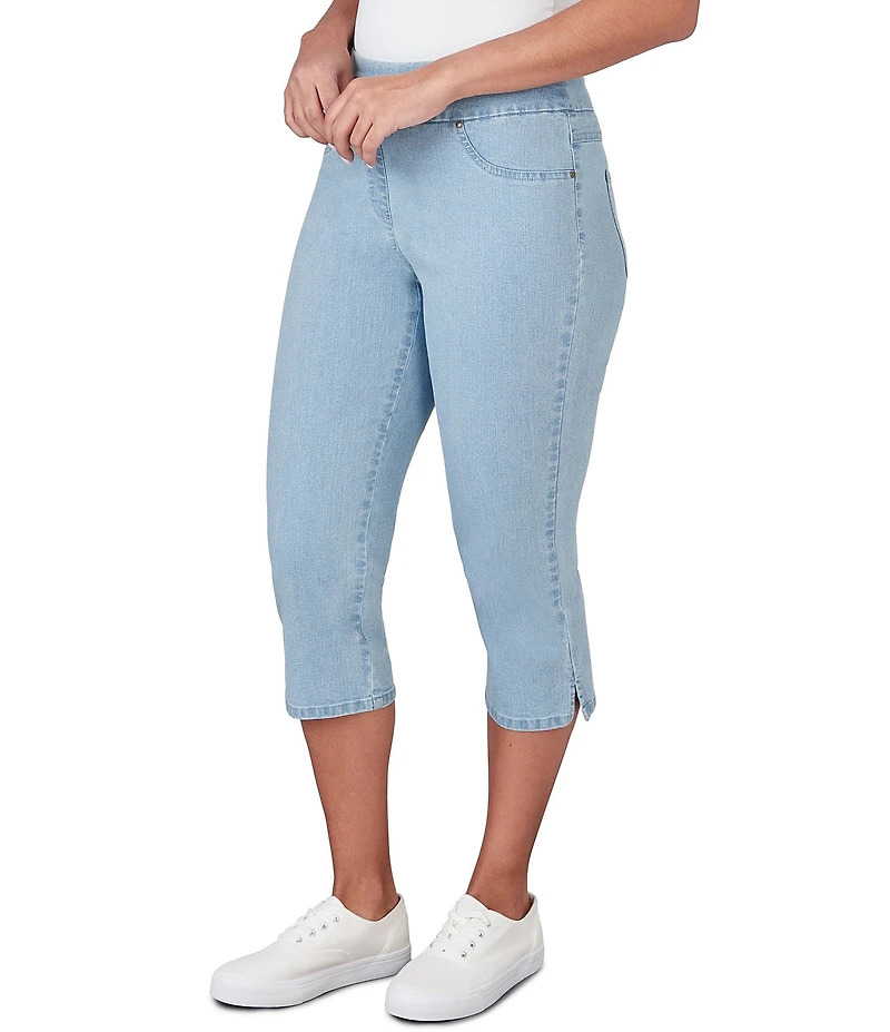 Ruby Rd. Extra Stretch Denim Capri Pull-On Pants