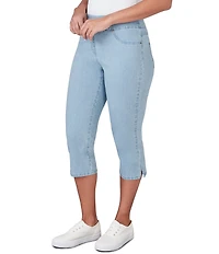 Ruby Rd. Extra Stretch Denim Capri Pull-On Pants