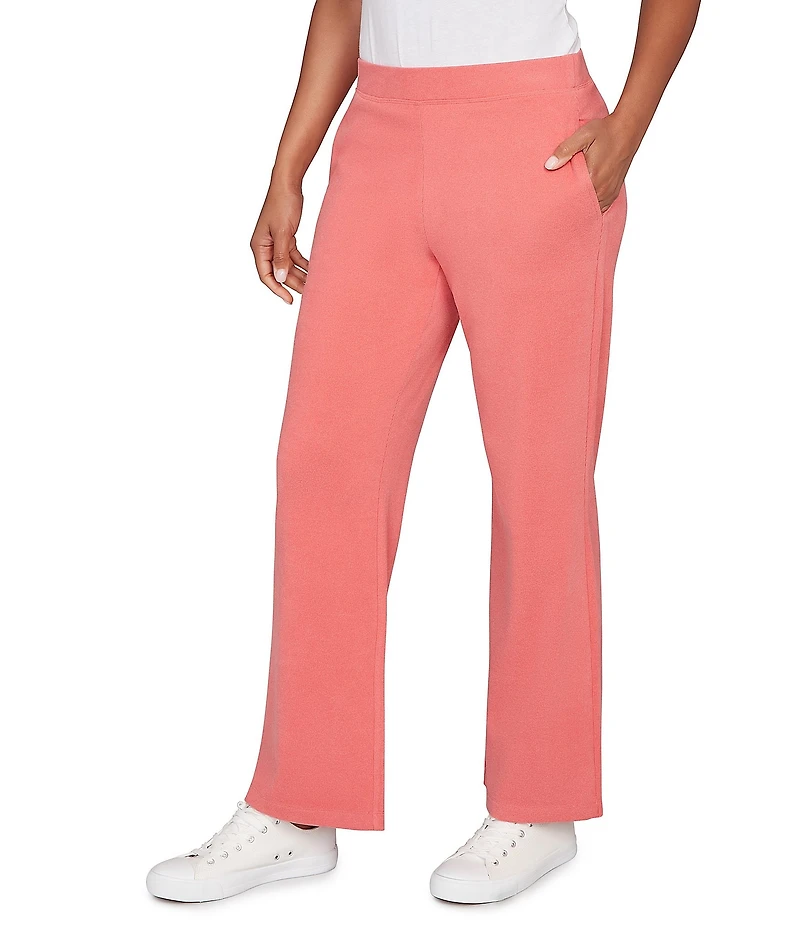 Ruby Rd. Luxe Ribbed Textured Pull-On Pants