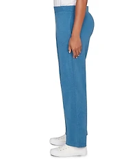 Ruby Rd. Luxe Ribbed Textured Pull-On Pants