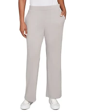 Ruby Rd. Luxe Ribbed Textured Pull-On Pants