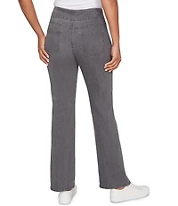 Ruby Rd. Petite Size Bootcut Flare Leg Pull-On Jeans