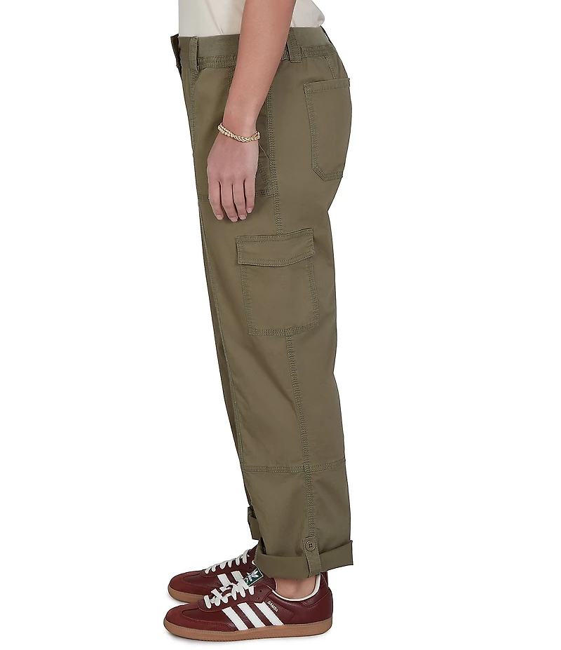 Ruby Rd. Petite Size Cargo Rolled Cuff Pants