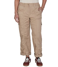 Ruby Rd. Petite Size Cargo Rolled Cuff Pants