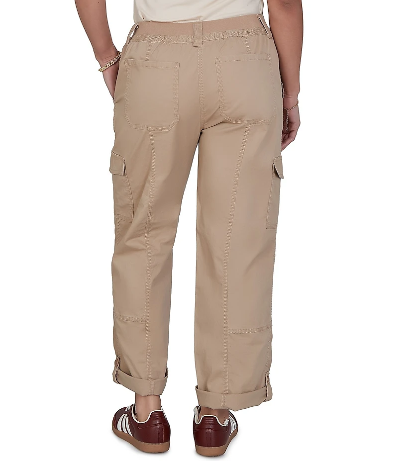Ruby Rd. Petite Size Cargo Rolled Cuff Pants