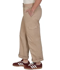 Ruby Rd. Petite Size Cargo Rolled Cuff Pants