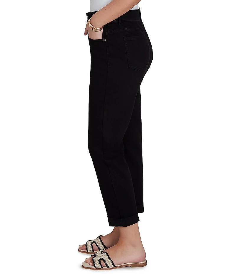 Ruby Rd. Petite Size Denim Girlfriend Jeans