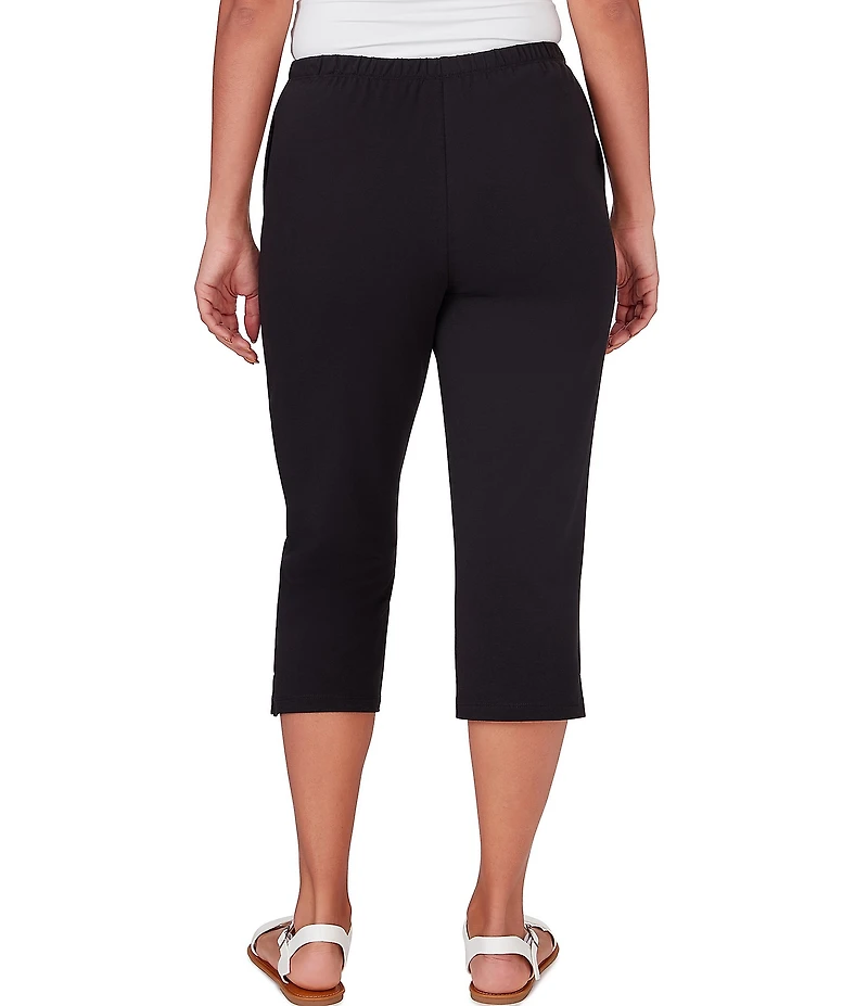 Ruby Rd. Petite Size French Terry Knit Pull-On Pants