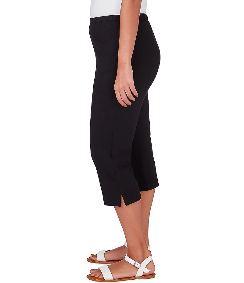 Ruby Rd. Petite Size French Terry Knit Pull-On Pants