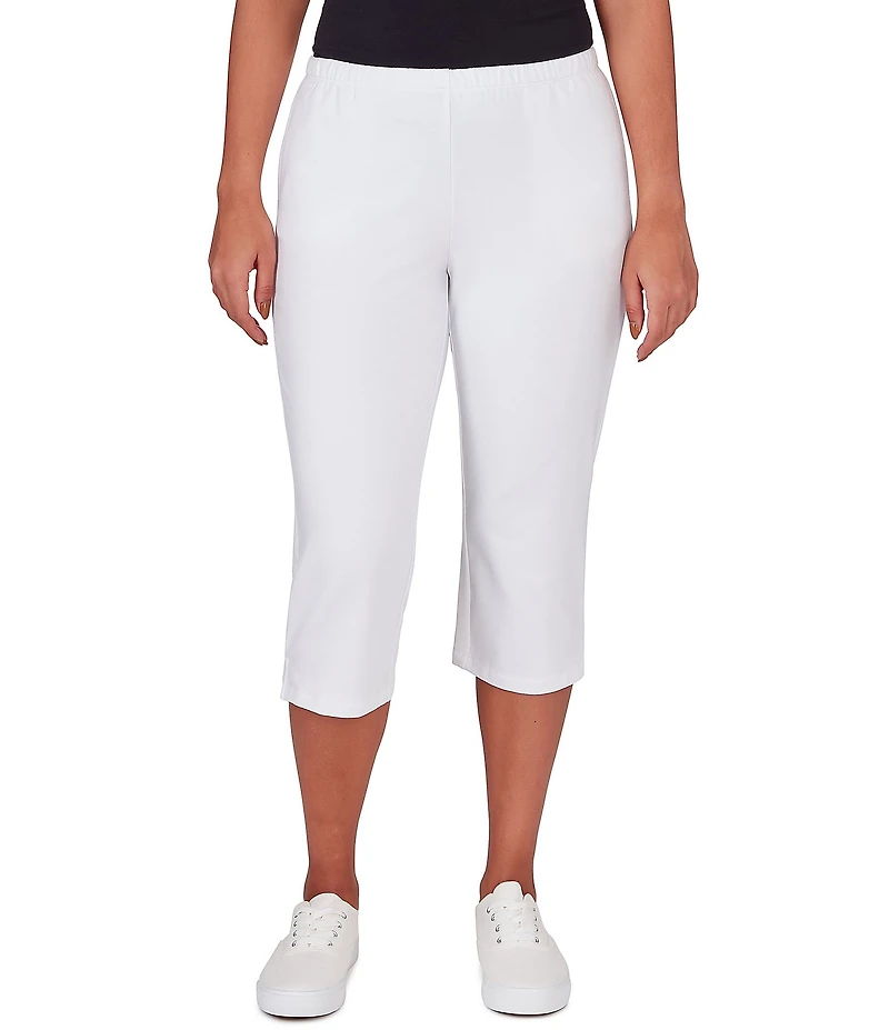 Ruby Rd. Petite Size French Terry Knit Pull-On Pants