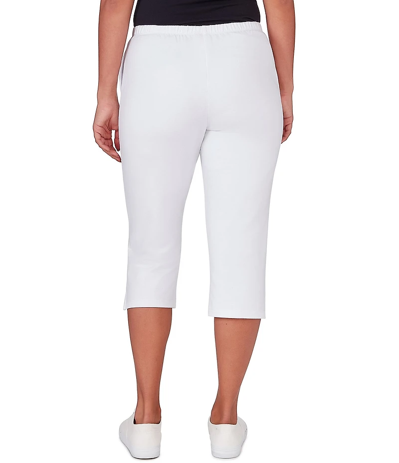 Ruby Rd. Petite Size French Terry Knit Pull-On Pants