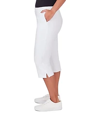 Ruby Rd. Petite Size French Terry Knit Pull-On Pants