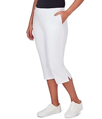 Ruby Rd. Petite Size French Terry Knit Pull-On Pants