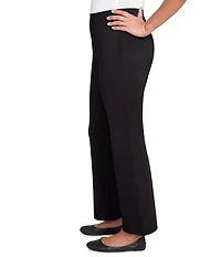 Ruby Rd. Petite Size Luxe Double Knit Tailored Pull-On Pants