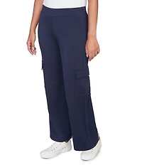 Ruby Rd. Petite Size Luxe Ultra Knit Pull-On Cargo Pants