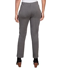 Ruby Rd. Petite Size Ponte Knit Pintuck Pull-On Pants