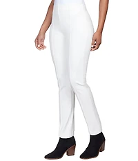 Ruby Rd. Petite Size Ponte Knit Pintuck Pull-On Pants