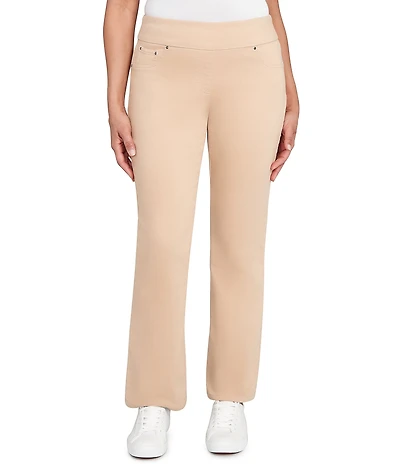 Ruby Rd. Petite Size Size Soft Terry Relaxed Pull-On Pants