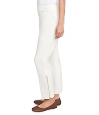 Ruby Rd. Petite Size Soft Stretch Denim Pull-On Ankle Pants