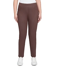Ruby Rd. Petite Size Soft Stretch Pull-On Ankle Pants