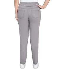 Ruby Rd. Petite Size Soft Stretch Pull-On Ankle Pants