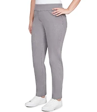 Ruby Rd. Petite Size Soft Stretch Pull-On Ankle Pants