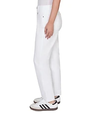 Ruby Rd. Petite Size Straight Slim Leg Denim Jeans