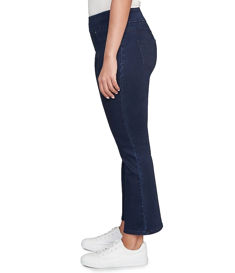 Ruby Rd. Petite Size Stretch Pull-On Slim Ankle Jeans