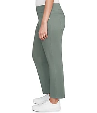 Ruby Rd. Petite Size Twill Pull-On Ankle Pants